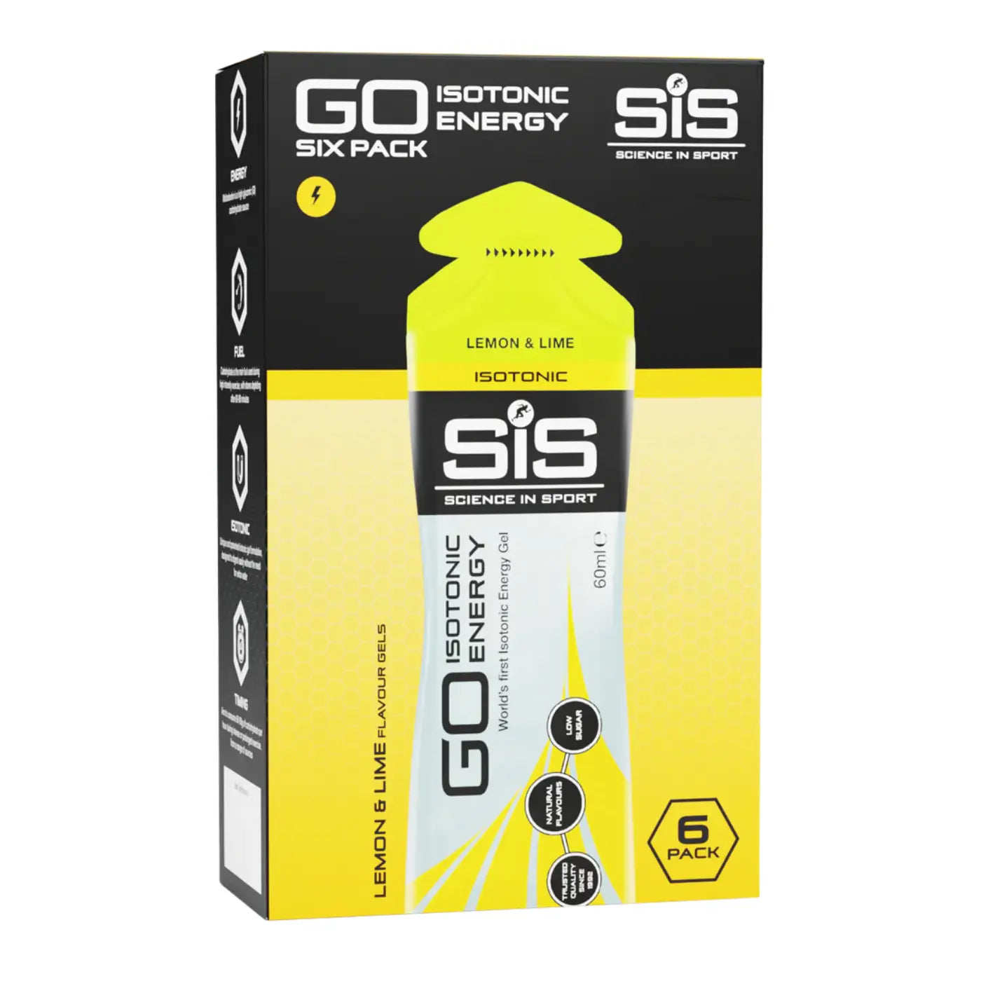 SiS GO Isotonic Energy Gel - Box of 6 Science in Sport