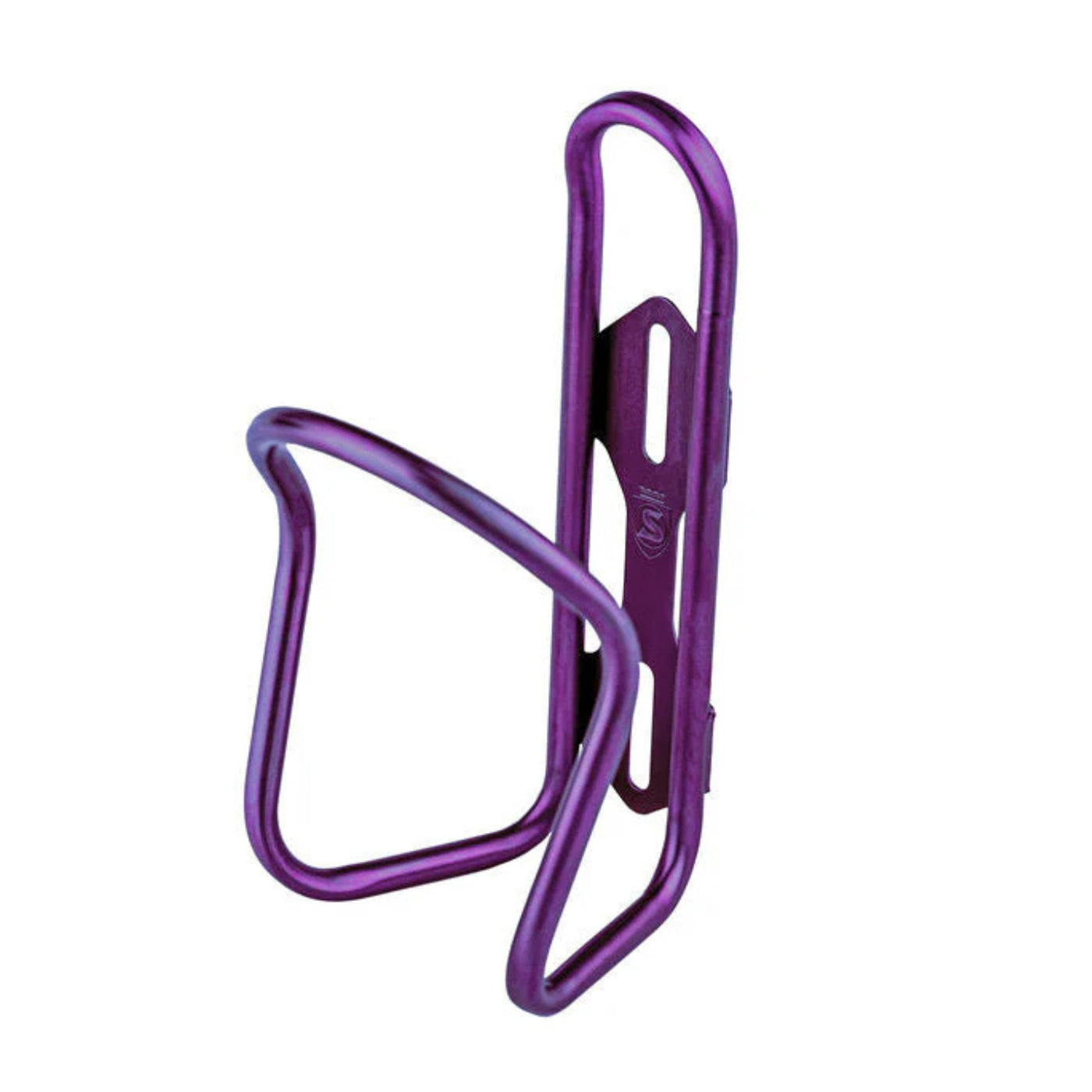 Silca Anodized Titanium Bottle Cage - Royal Purple