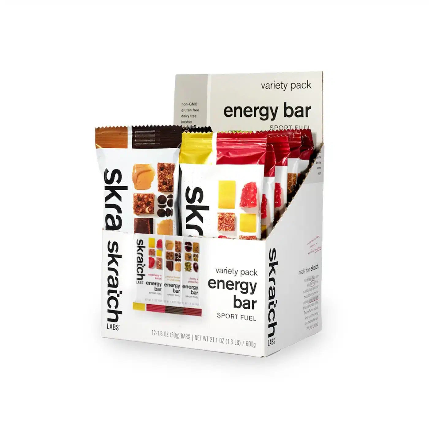 Skratch Labs Energy Bar - Variety Pack | 12 Bars