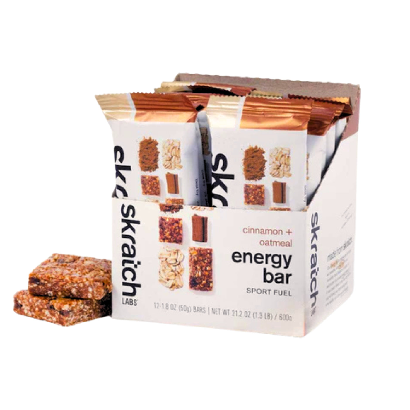 Skratch Labs Energy Bar - Cinnamon + Oatmeal | Box of 12