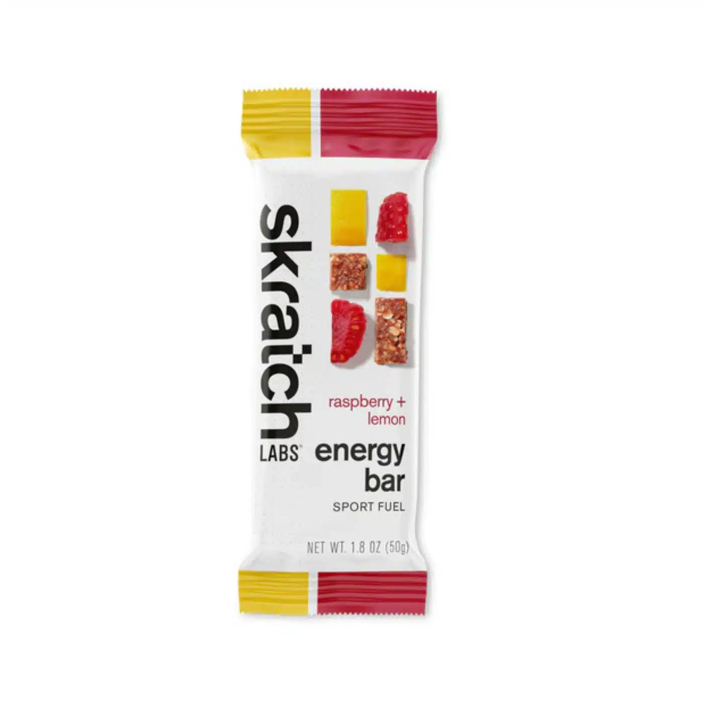 Skratch Labs Energy Bar - Raspberries + Lemon | Individual