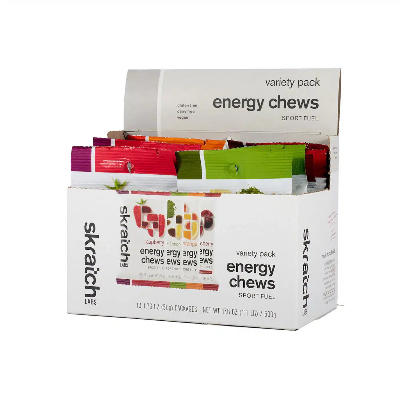 Skratch Labs Energy Chews - Variety Pack | 10 Pack