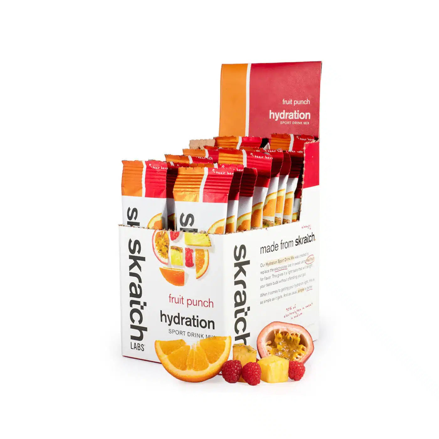 Skratch Labs Hydration Sport Drink Mix - Fruit Punch | 20 Singles