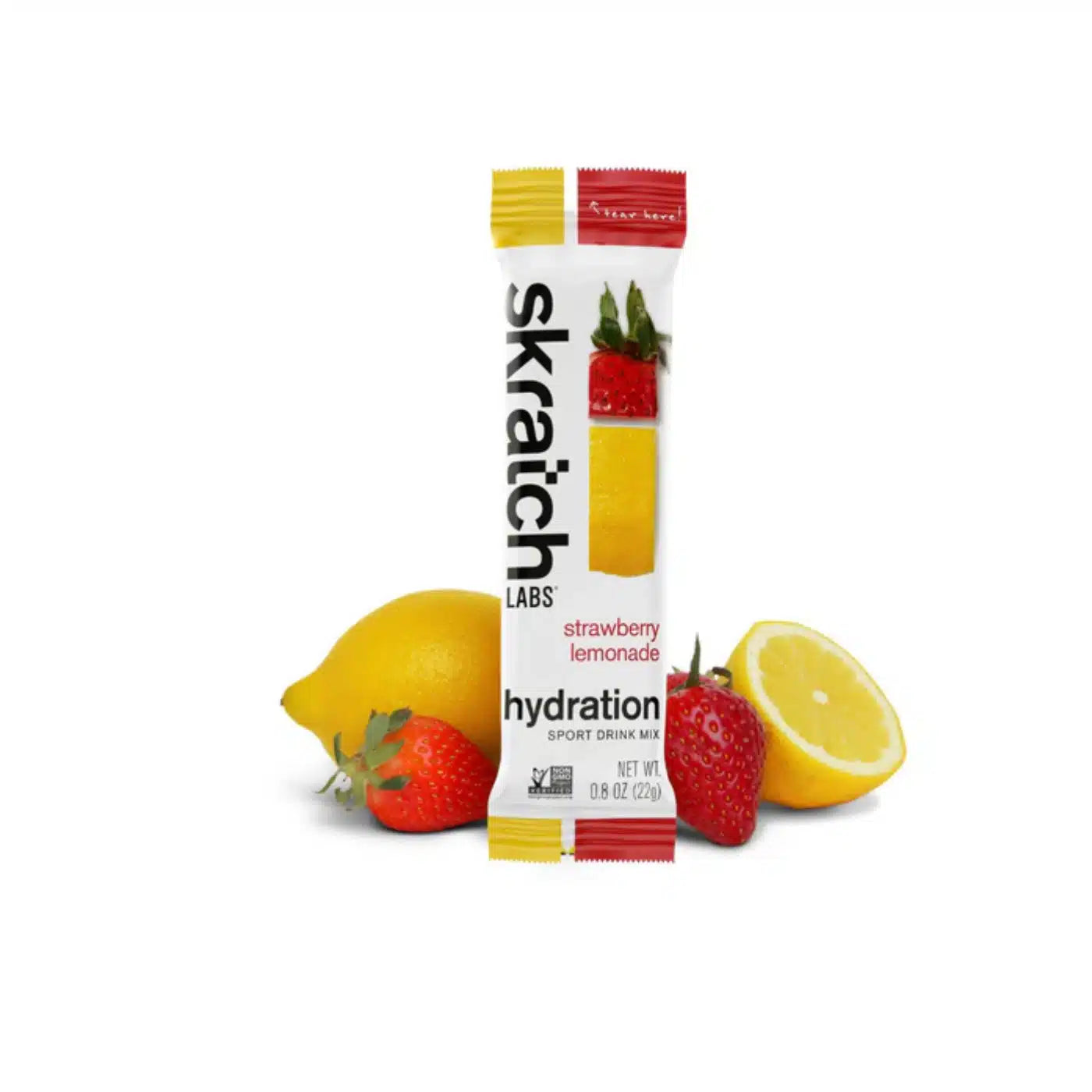 Skratch Labs Hydration Sport Drink Mix - Strawberry Lemonade | Individual