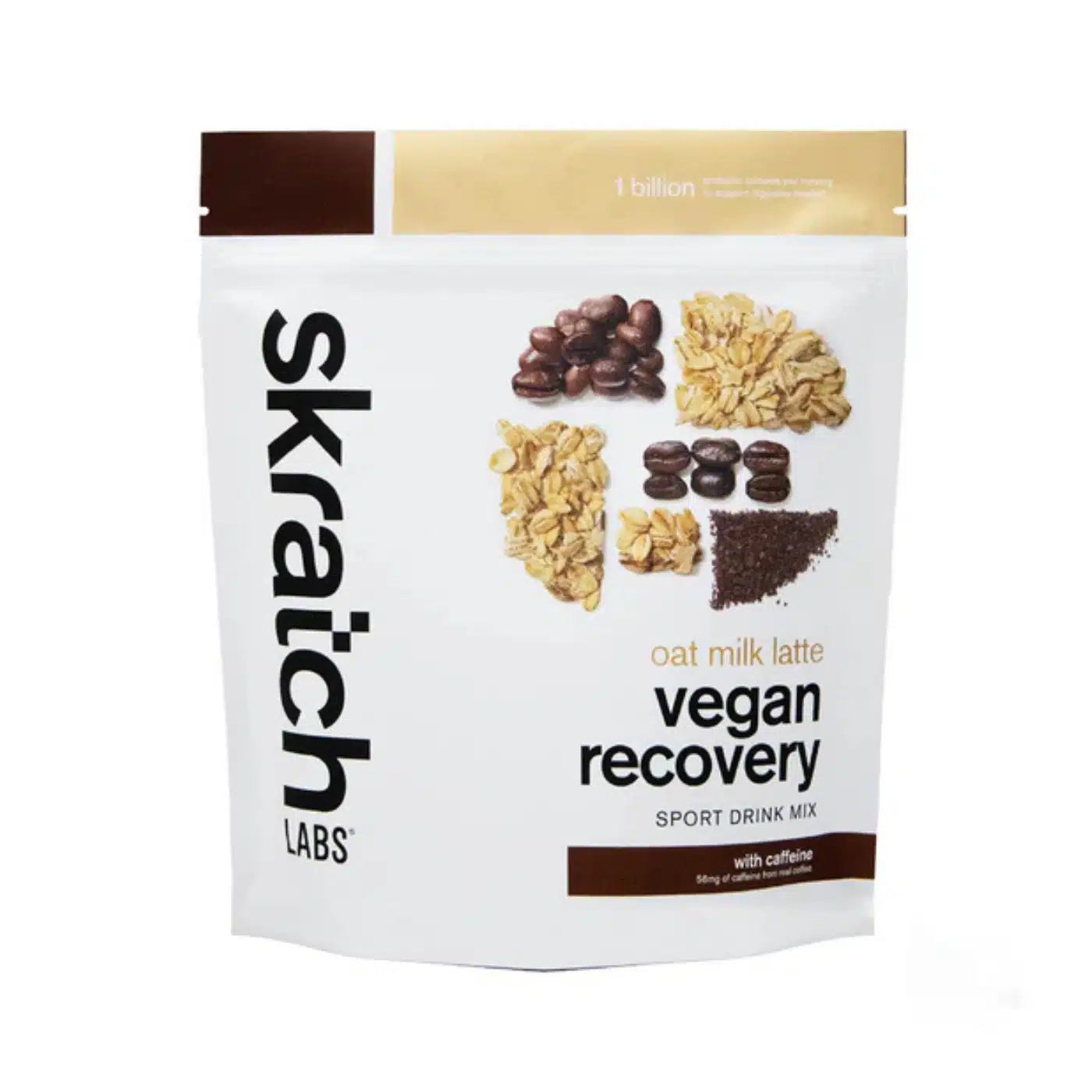 Skratch Labs Recovery Sport Drink Mix - Oat Milk Latte Vegan | 12 servings