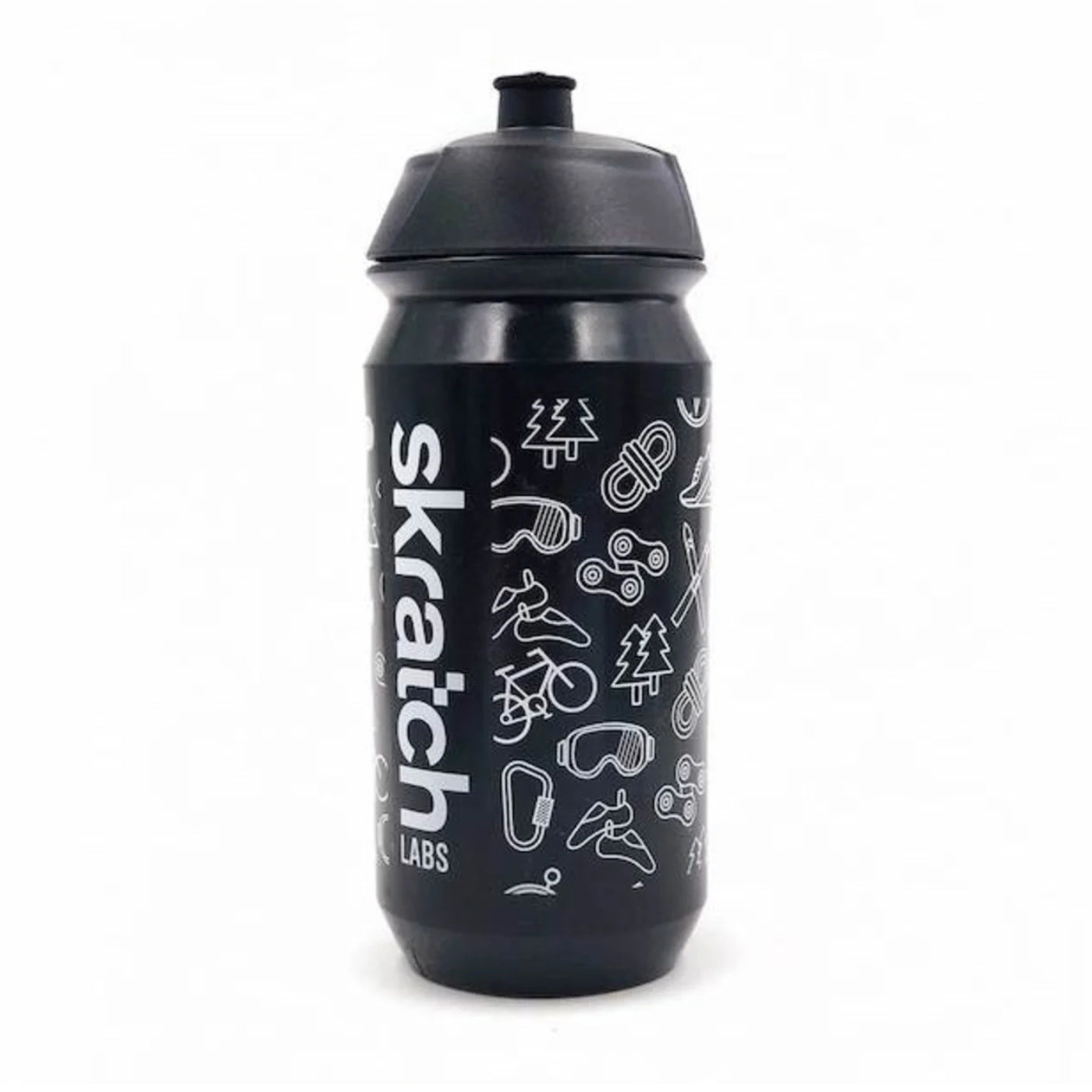 Skratch Labs Water Bottle - 16oz | Tacx Black