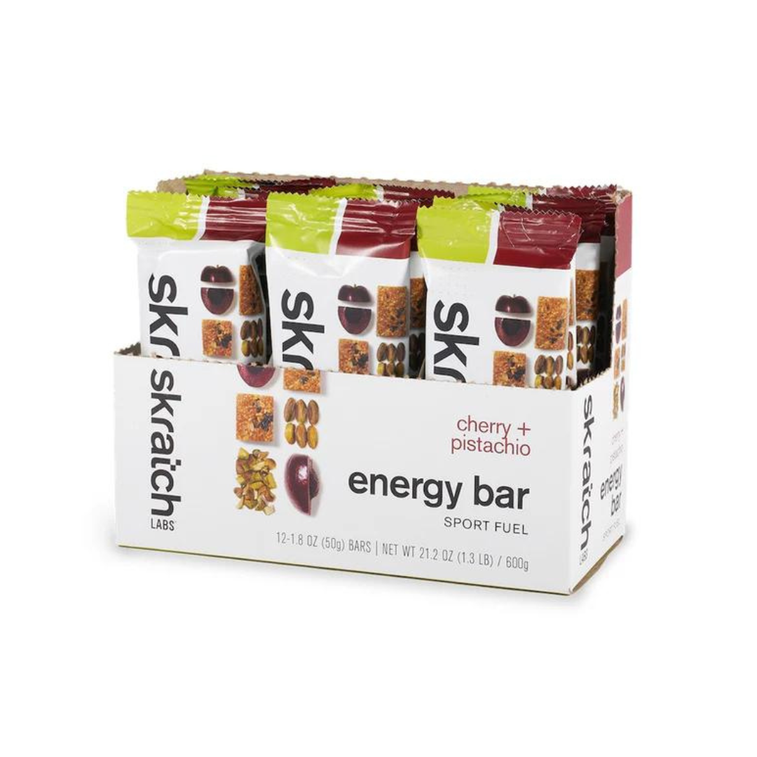 Skratch Labs Energy Bar - Cherry + Pistachio | Box of 12