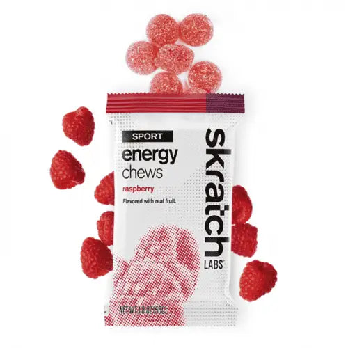 Skratch Labs Energy Chews - Raspberries | Individual