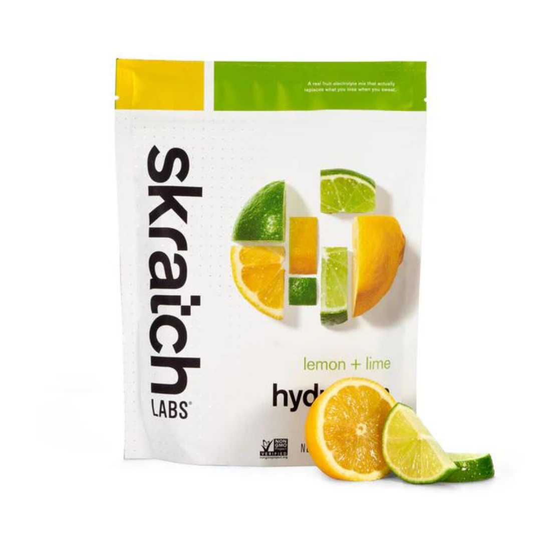 Skratch Labs Hydration Sport Drink Mix - Lemon + Lime | 20 Serving Bag