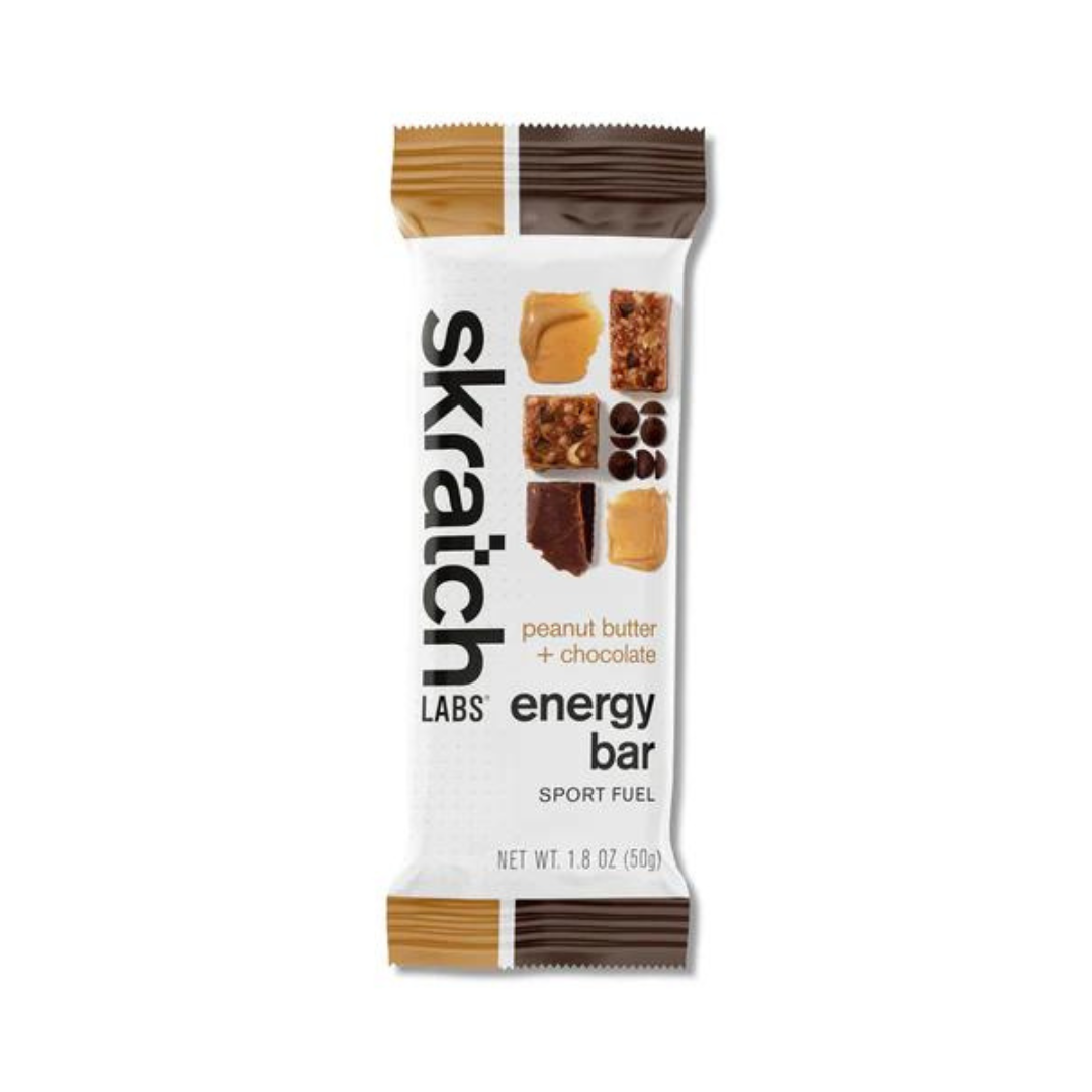 Skratch Labs Energy Bar - Peanut Butter + Chocolate | Individual