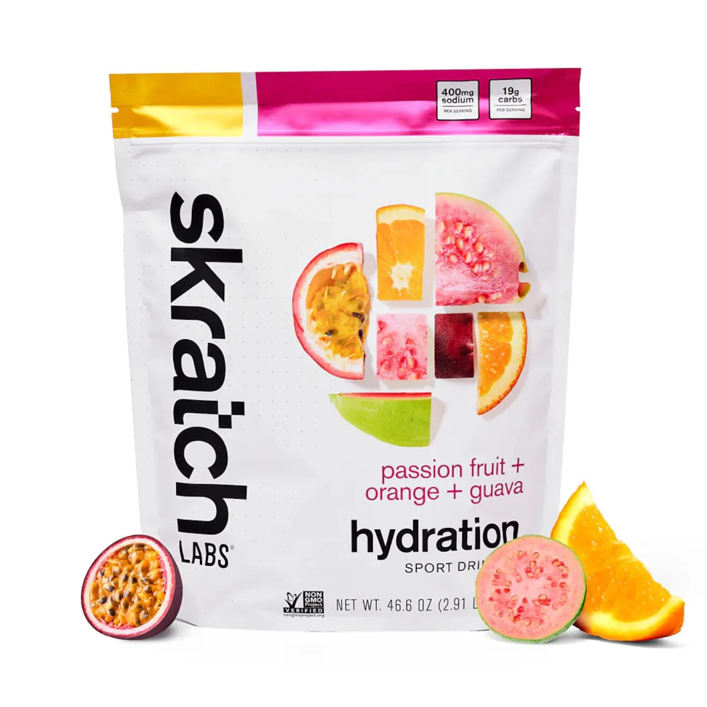 Skratch Labs Hydration Sport Drink Mix - 60 Serving Bag - Dialed Cycling Lab