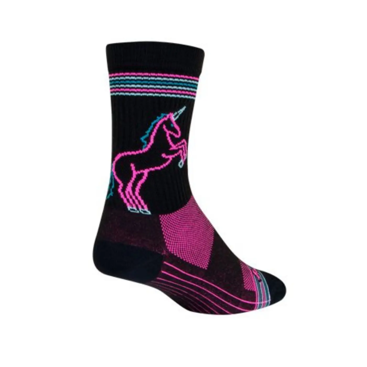 Sock Guy Crew Calze Unisex Da Ciclismo E Corsa - 15 Cm, Mimetica, Taglia Unica