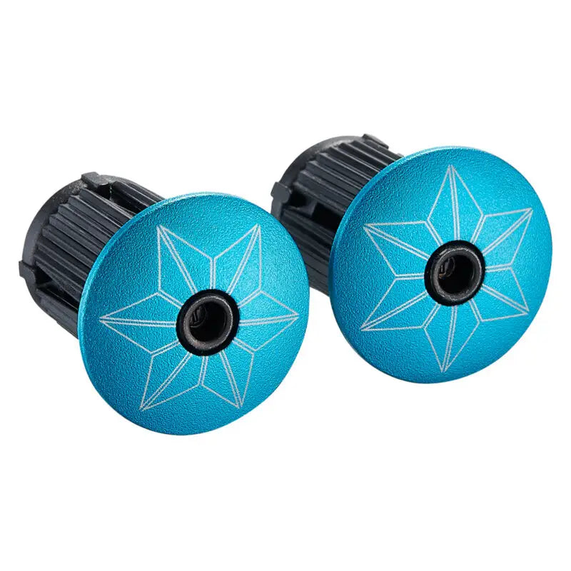 Supacaz Super Sticky Kush Bar Tape - Star Fade Neon Blue