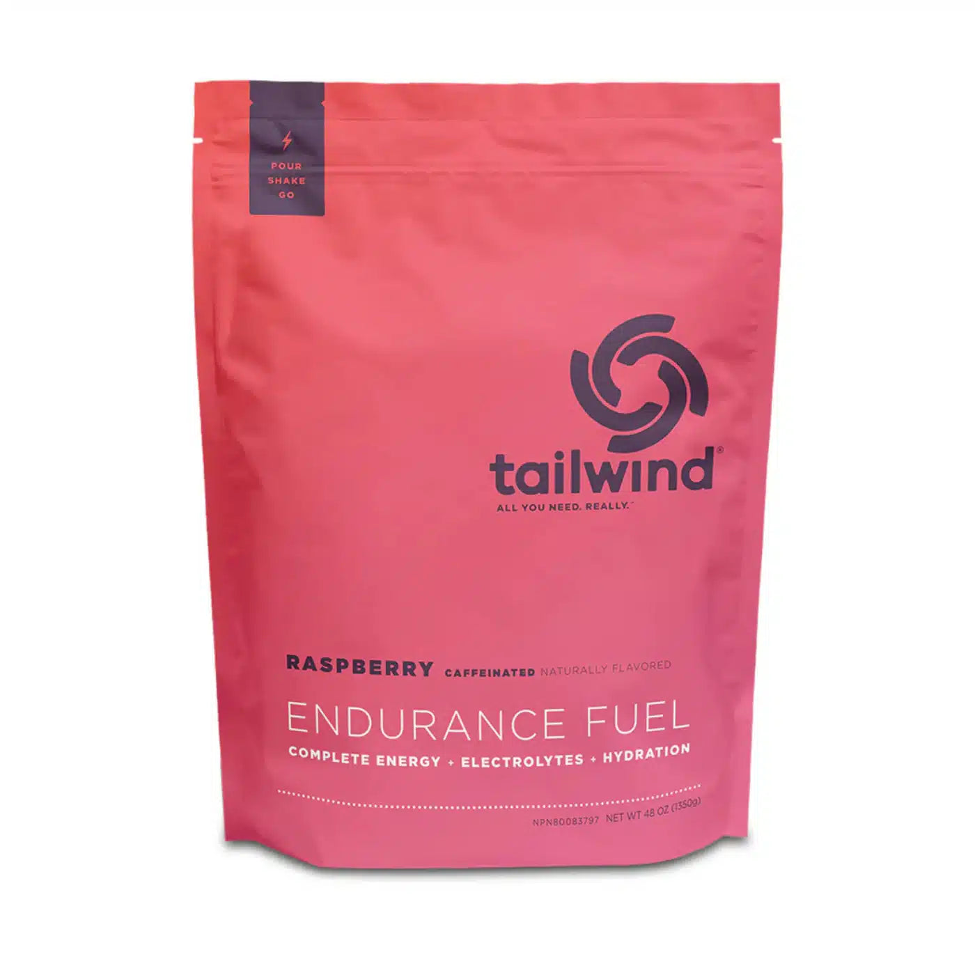 Tailwind Endurance Fuel - Raspberry Caffeinated | 50 Servings