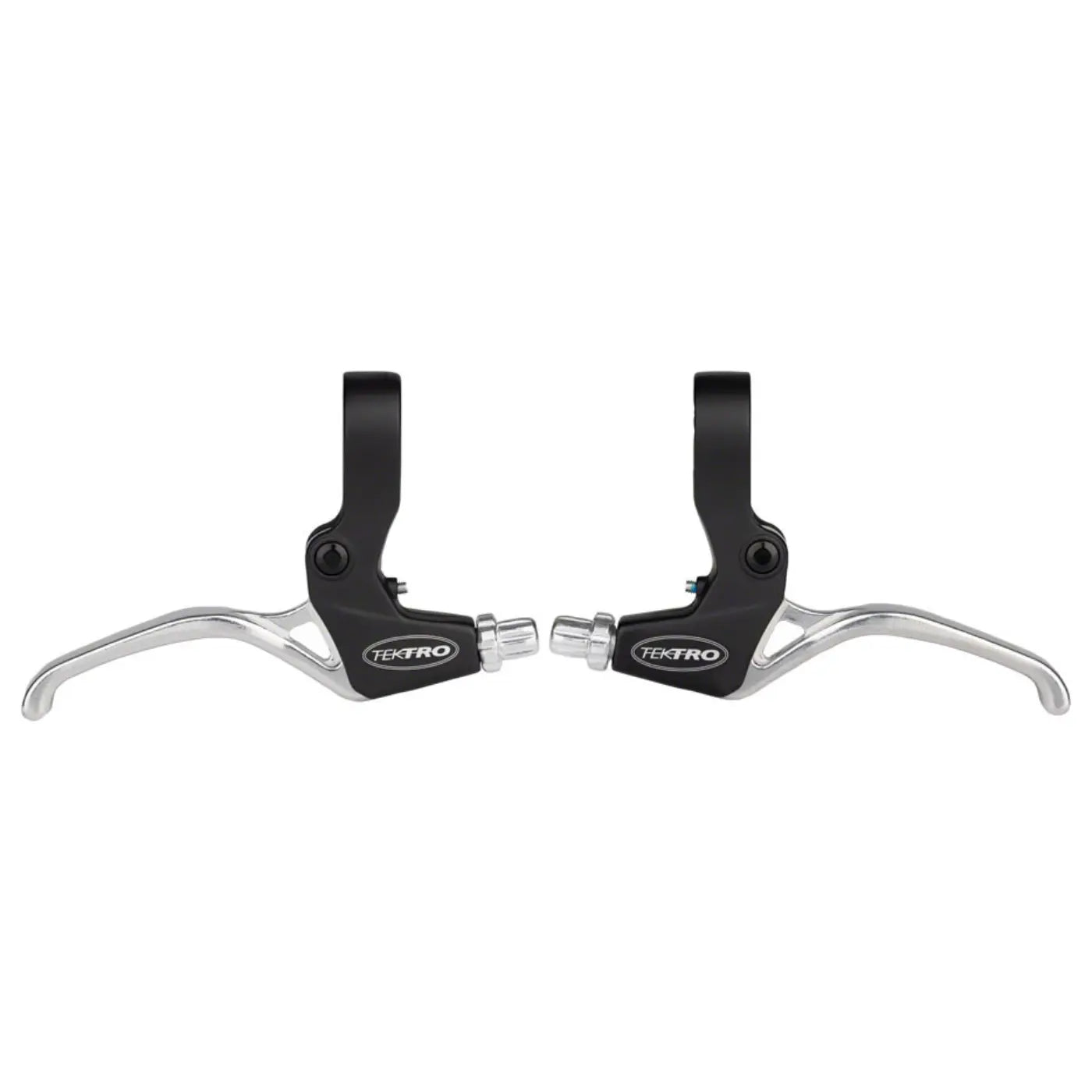 Tektro TS325 Linear Pull Brake Lever Set - Black/Silver Tektro