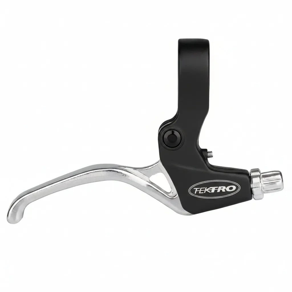Tektro TS325 Linear Pull Brake Lever Set - Black/Silver Tektro