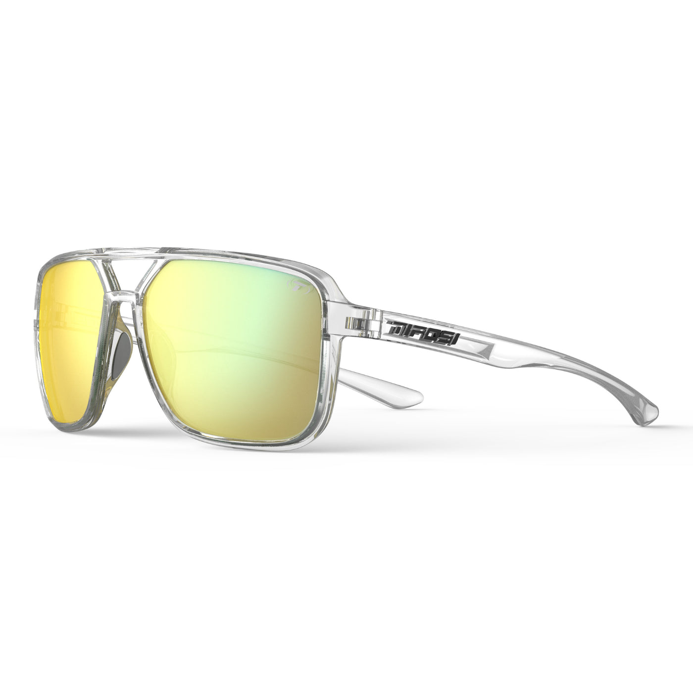 Tifosi Salto - Golden Ray | Smoke Tint | Sky Blue Mirror