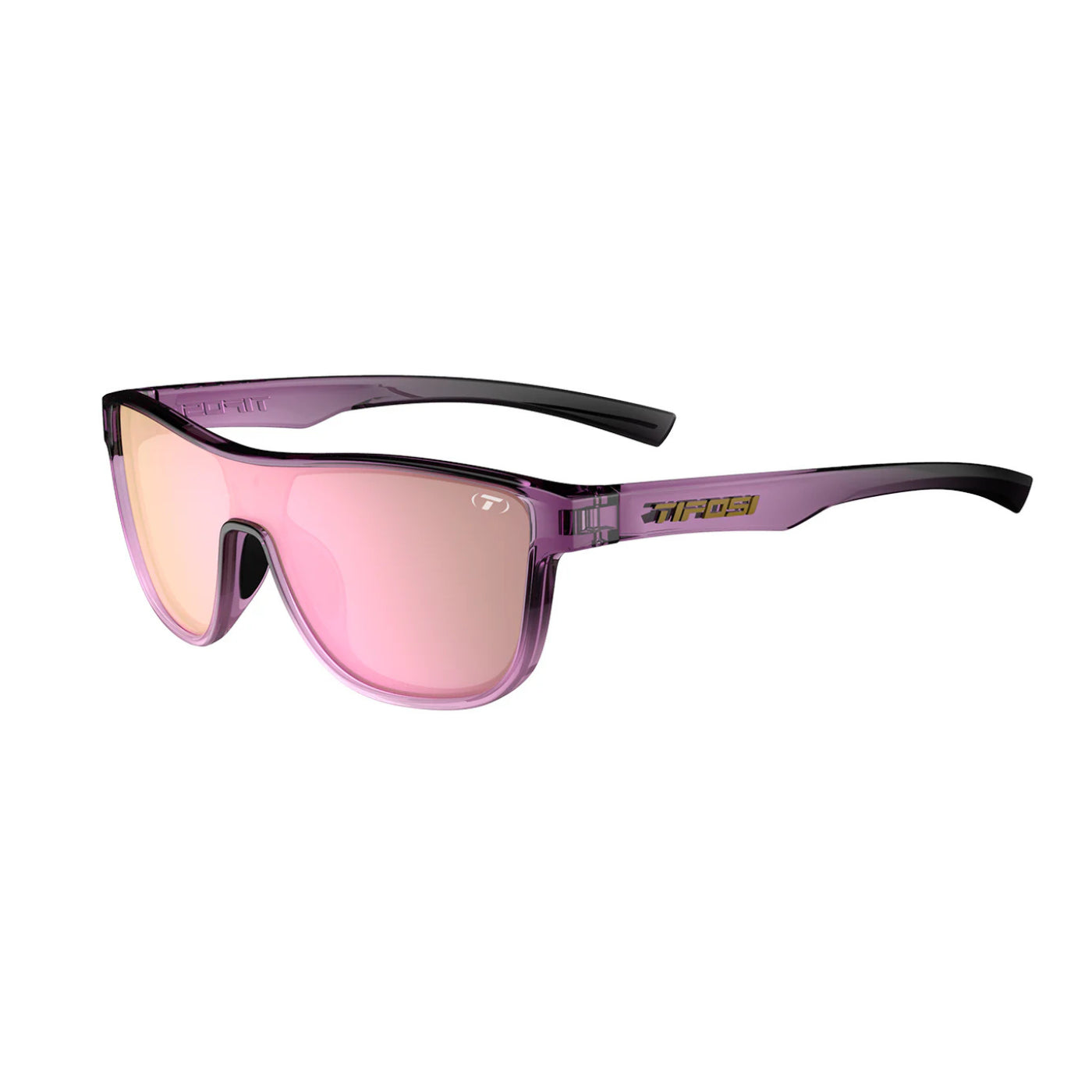 Tifosi Sizzle - Crystal Peach Blush | Smoke Tint | Pink Mirror