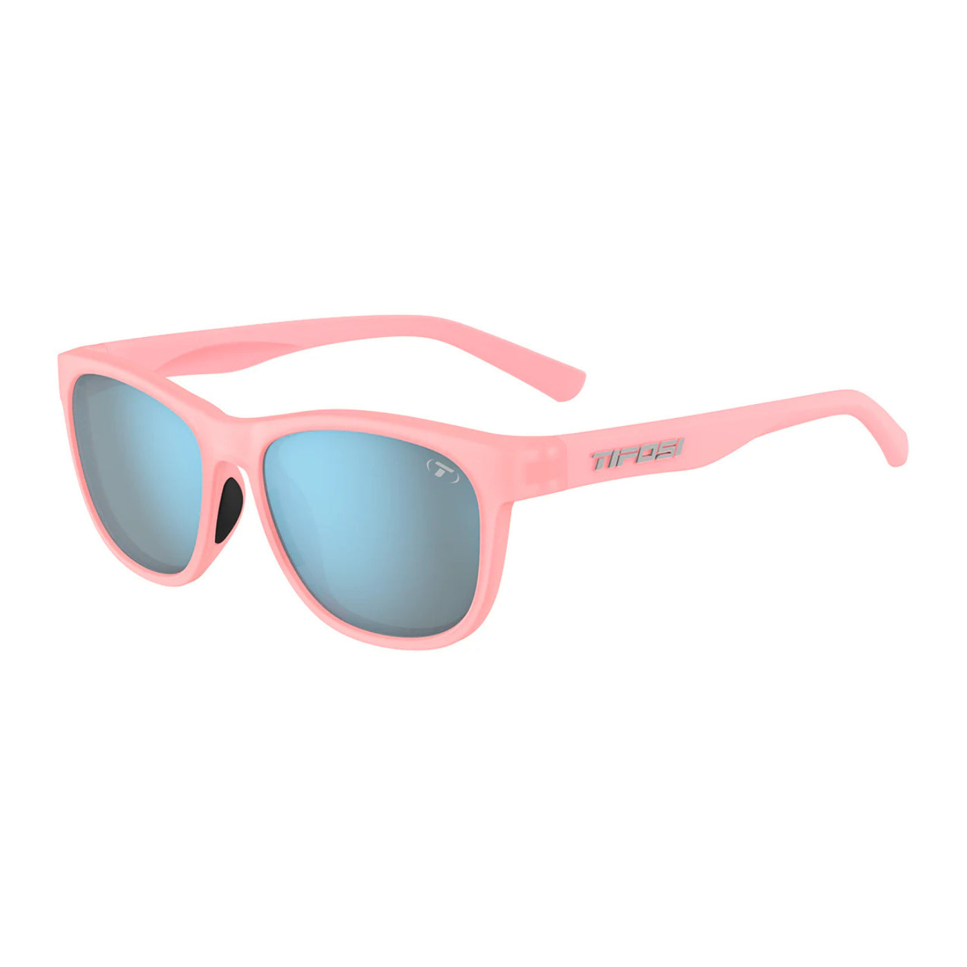 Tifosi Swank - Satin Crystal Blush | Smoke | Bright Blue Mirror