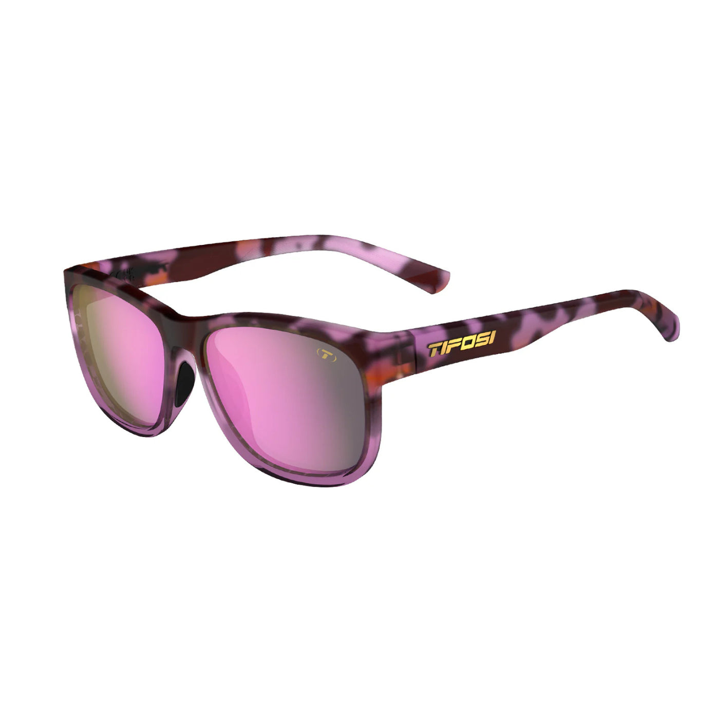 Tifosi Swank XL - Pink Tortoise | Smoke | Rose Pink Mirror