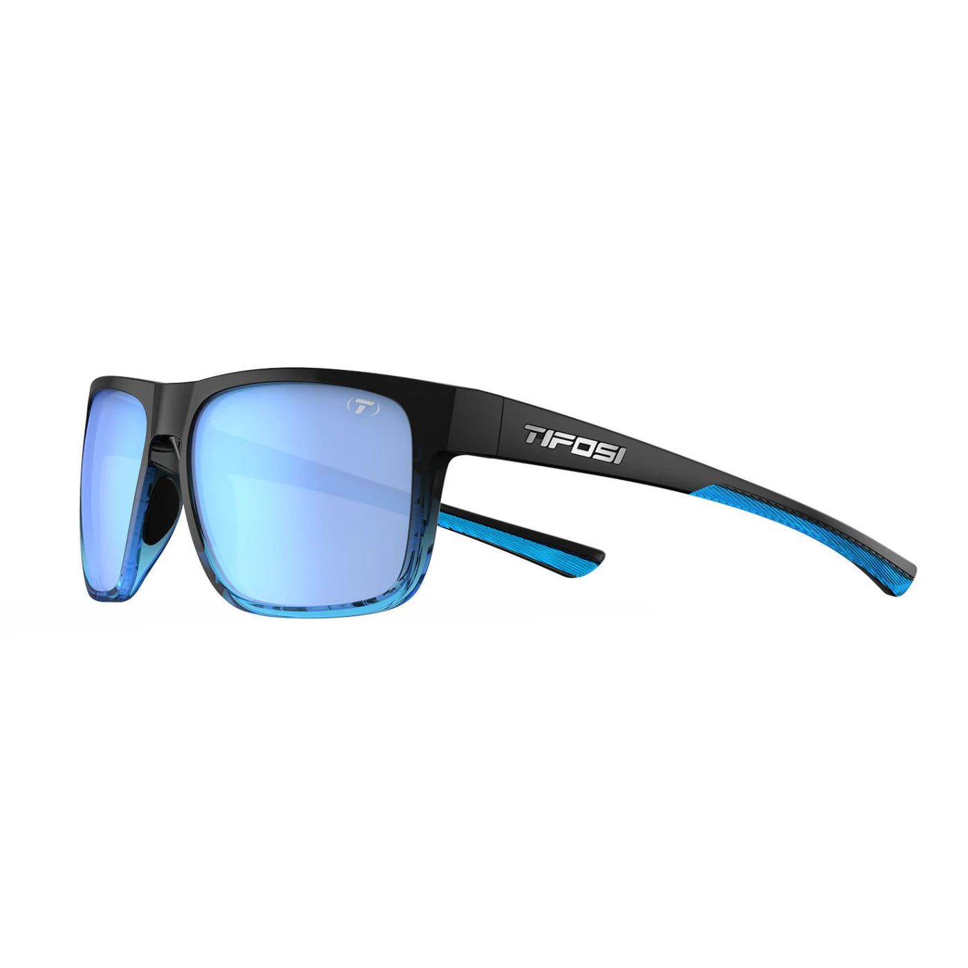 Tifosi Swick - Onyx/Blue Fade | Smoke Tint | Sky Blue Mirror