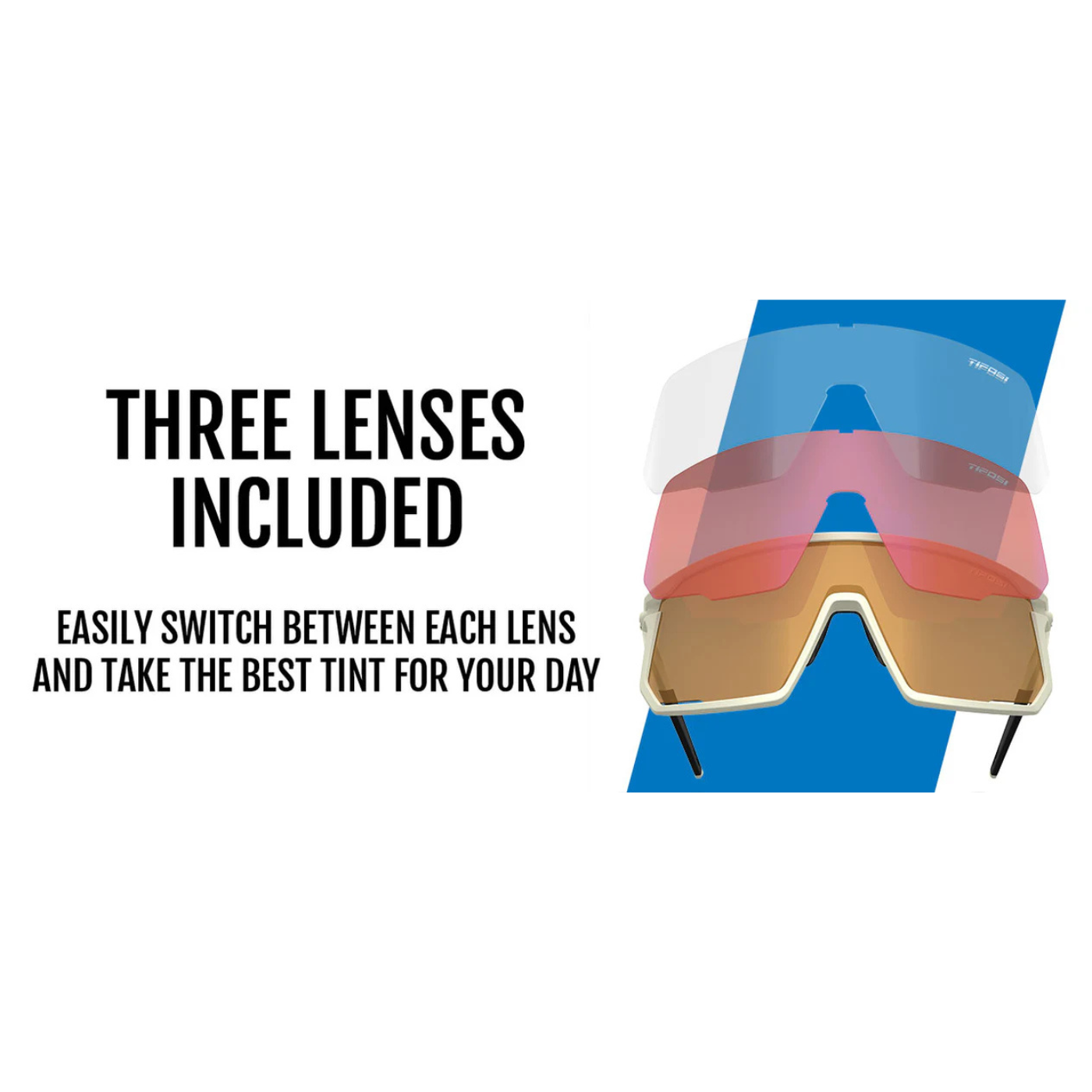 Tifosi Moab - Sahara | 3 Lenses