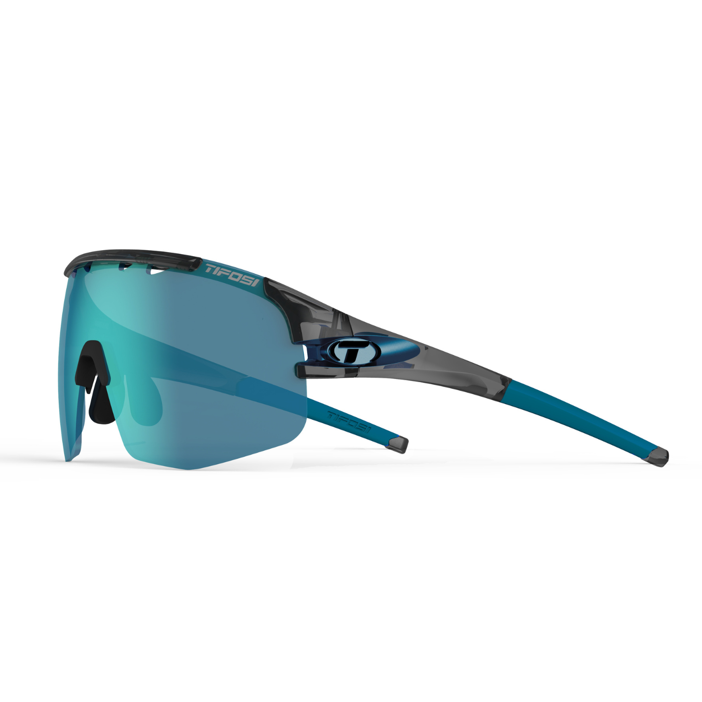 Tifosi Sledge Lite - Crystal Smoke | Clarion Blue | 3 Lenses