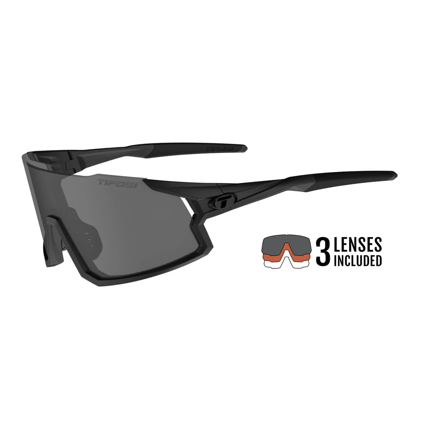 Tifosi Stash - Blackout | 3 Lenses
