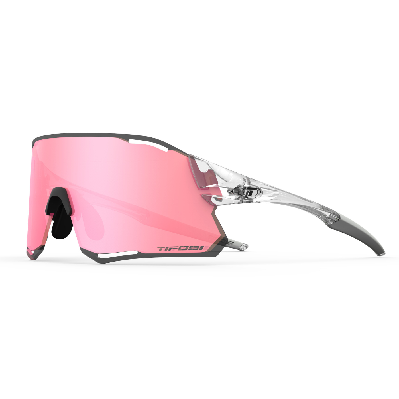Tifosi Rail Race - Crystal Clear | Clarion Rose | 2 Lenses