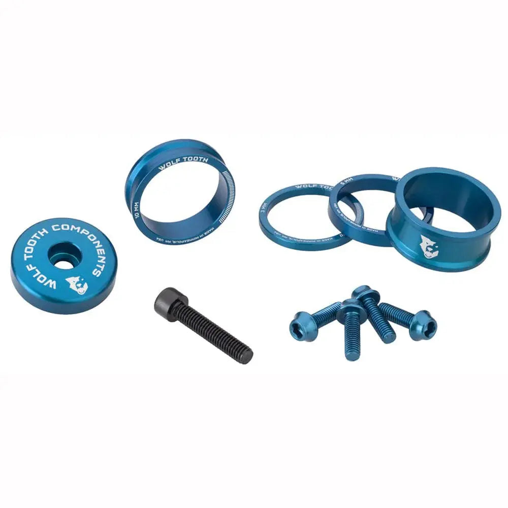 Wolf Tooth Anodized Headset Spacer Kit
