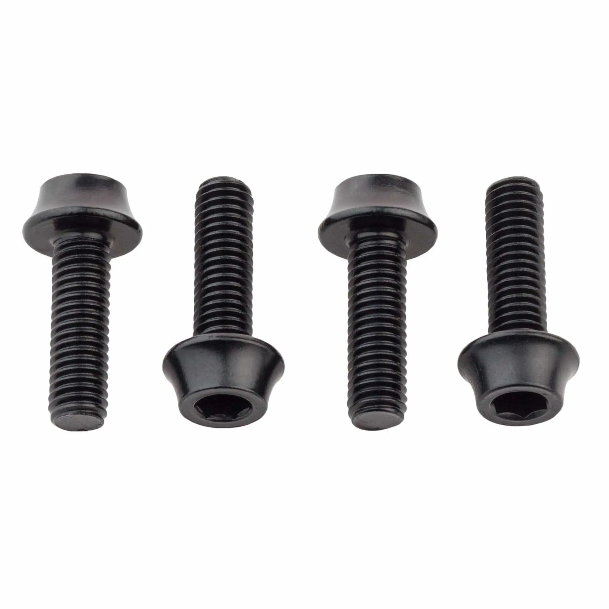 Wolf Tooth Anodized Water Bottle Cage Bolts - Black