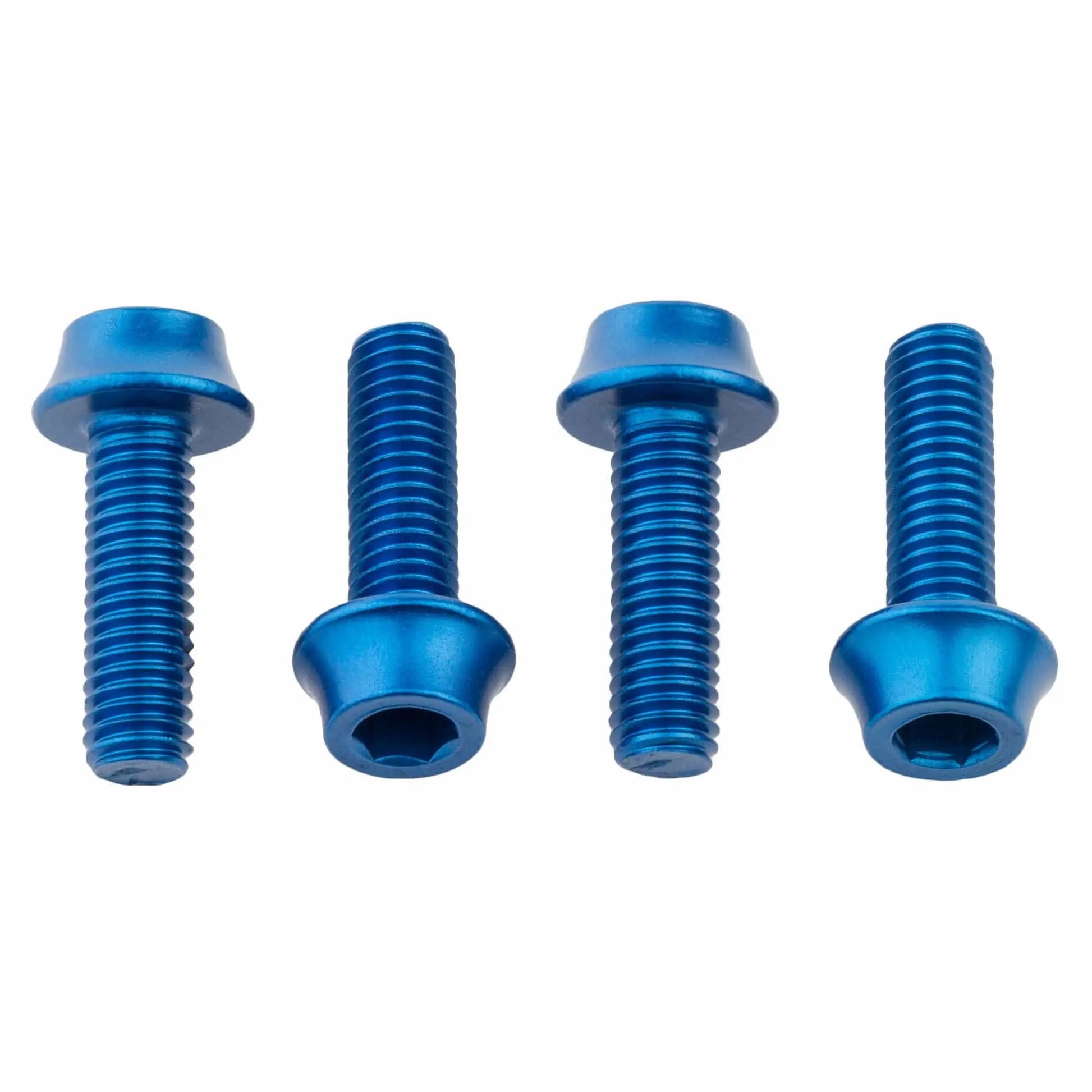 Wolf Tooth Anodized Water Bottle Cage Bolts - Blue