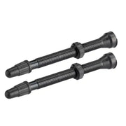 WHISKY No.9 Alloy Tubeless Valves - 65mm | Black