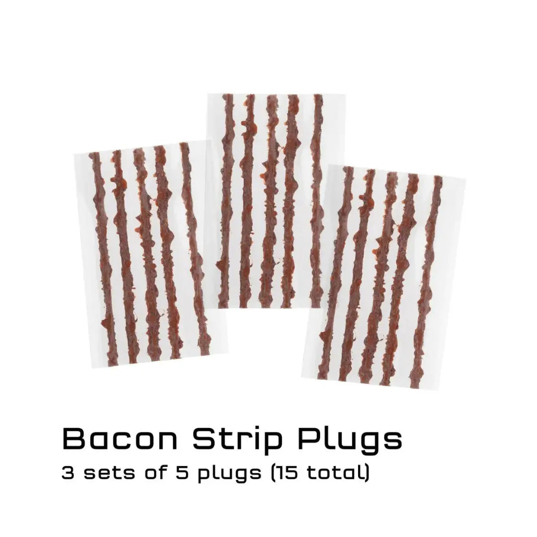 Wolf Tooth Bacon Strip Plugs - 3 Sets of 5 Plugs