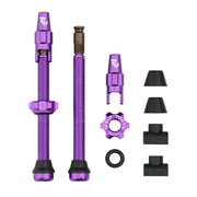 Wolf Tooth CLIK Tubeless Valve Kit - 60mm | Ultraviolet Purple
