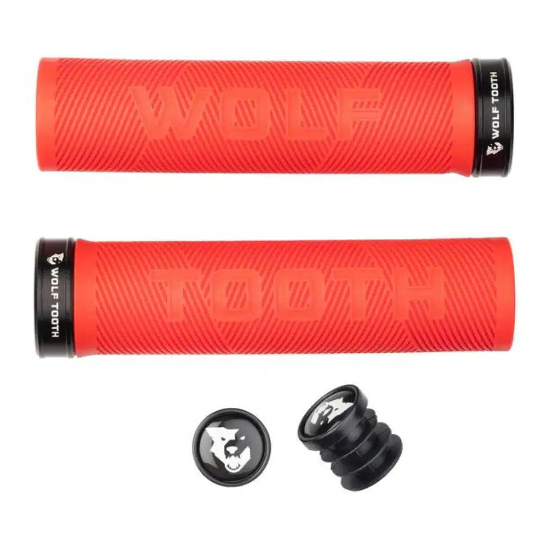 Wolf Tooth Echo Lock-On Grips - Red