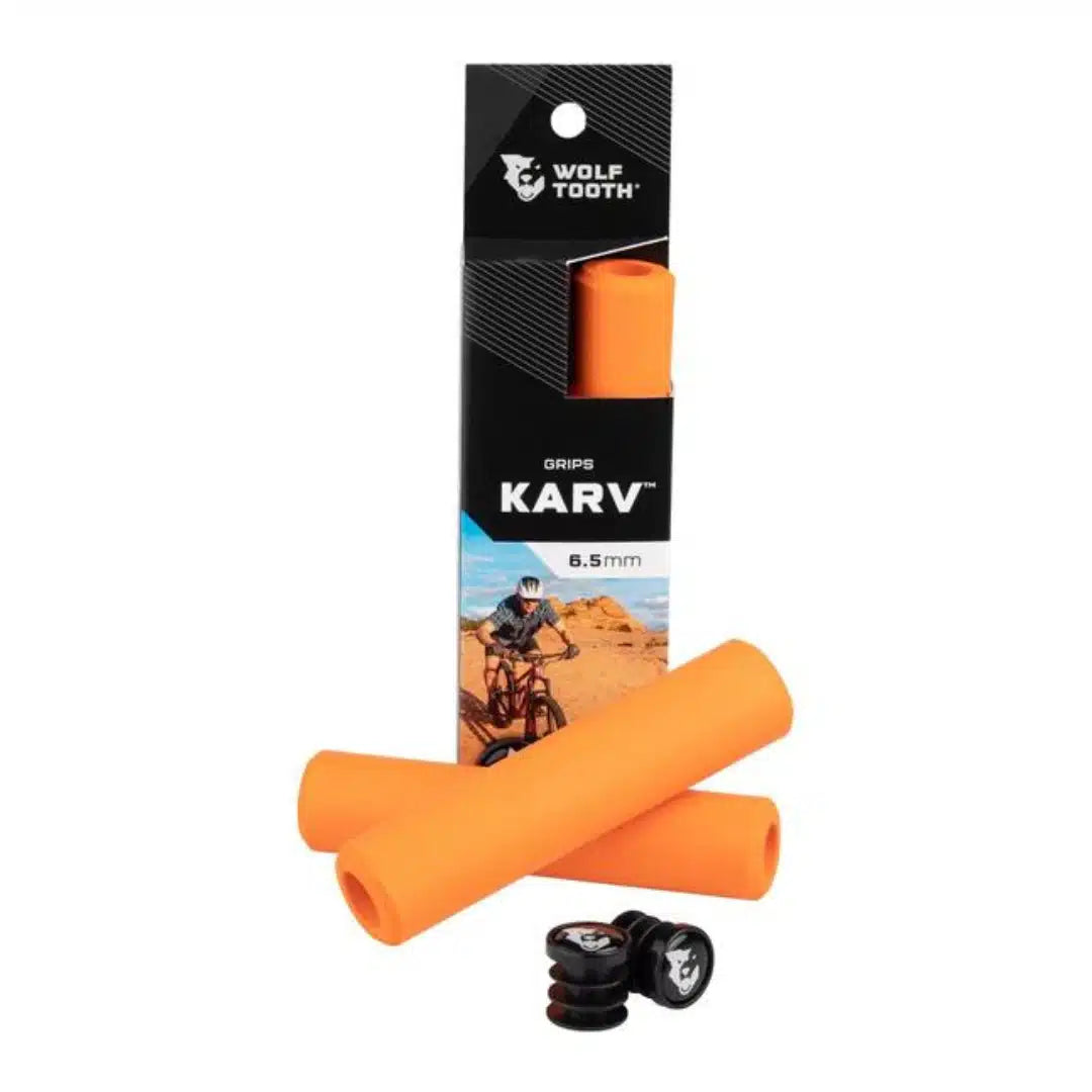 Wolf Tooth Karv Grips 6.5mm - Orange