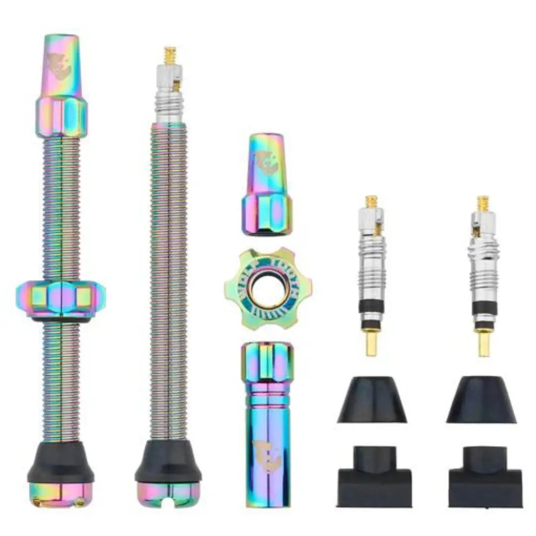 Wolf Tooth Tubeless Valve Stem Kit - 60mm | Oil Slick