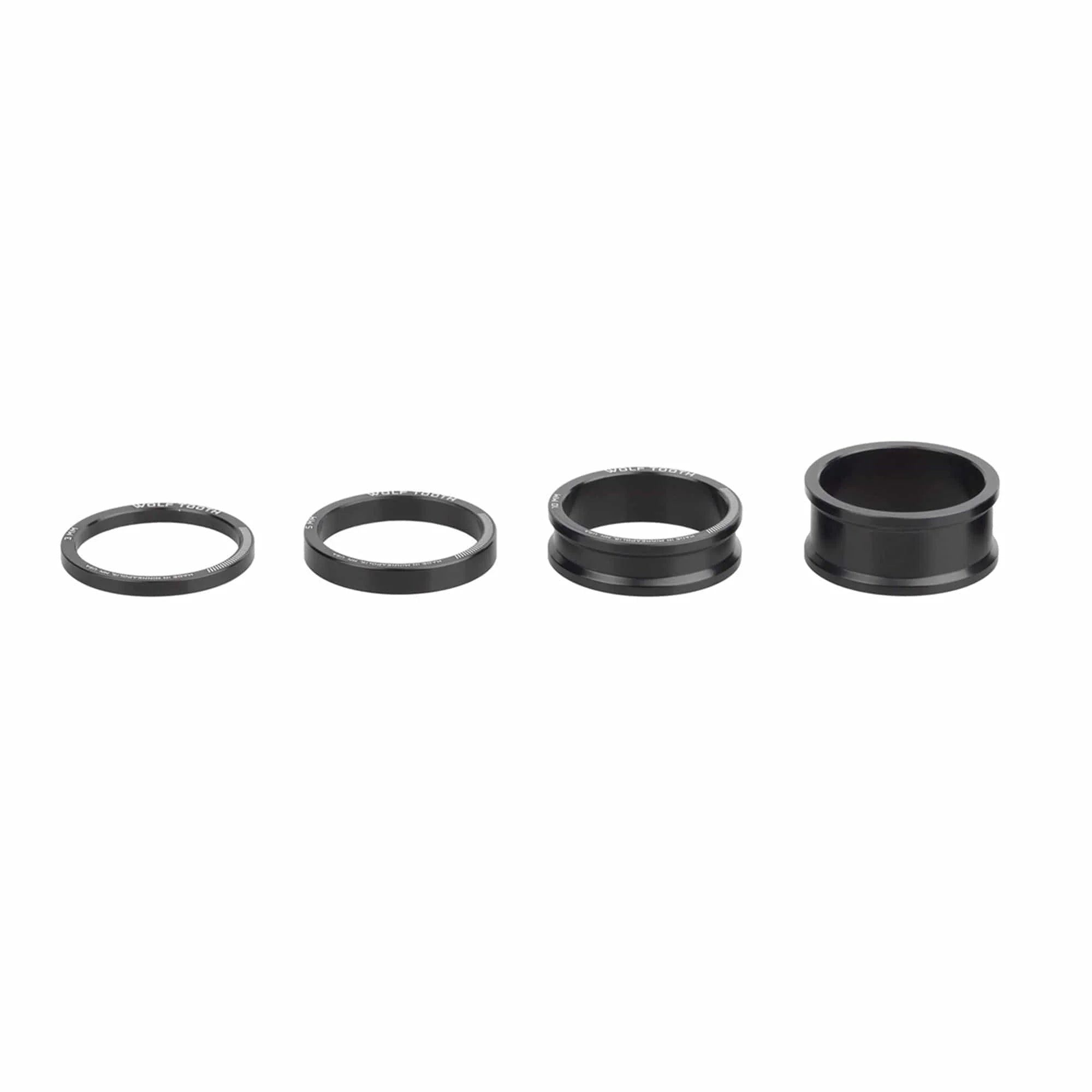 Wolf Tooth Precision Headset Spacer Kit - 3,5,10,15mm