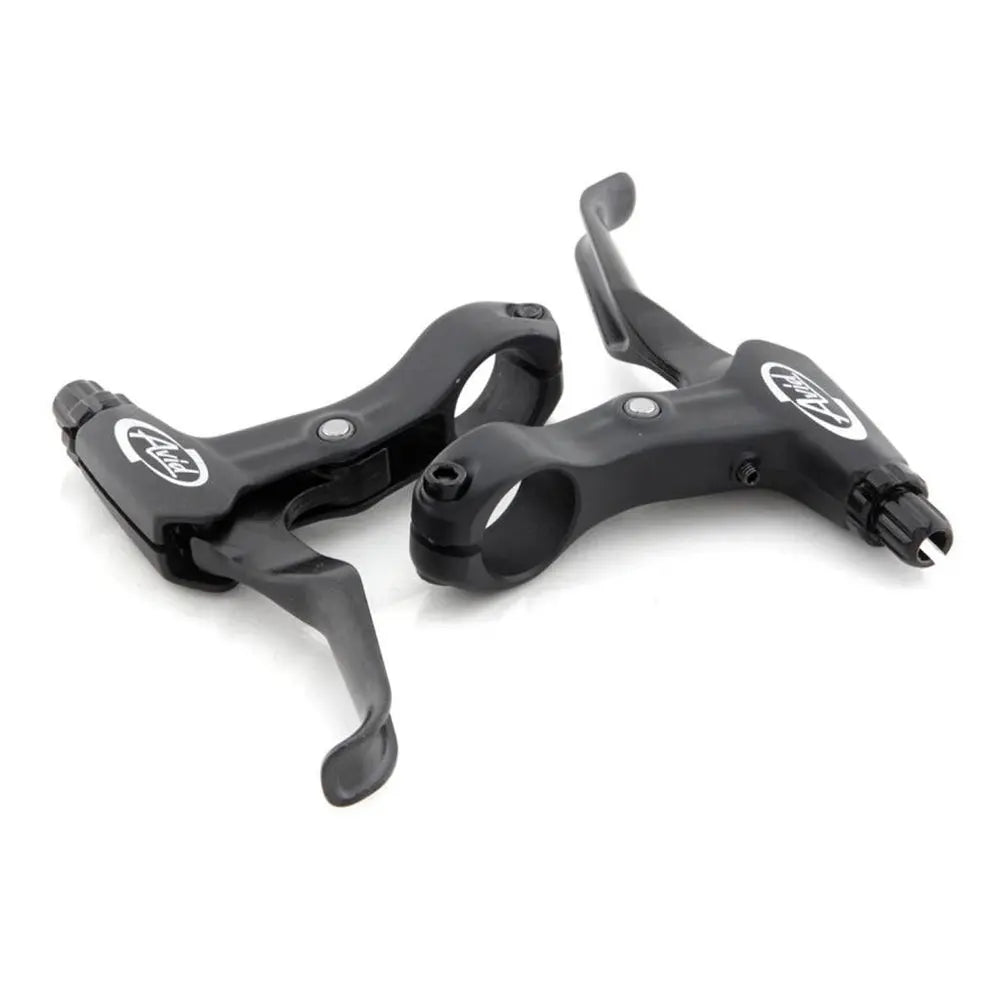 Avid FR-5 flat bar brake levers in black, left and right pair