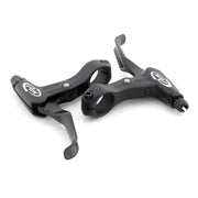 Avid FR-5 flat bar brake levers in black, left and right pair
