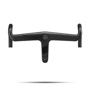 Black Inc Integrated Aero Barstem AB02 one-piece carbon handlebar, overhead view