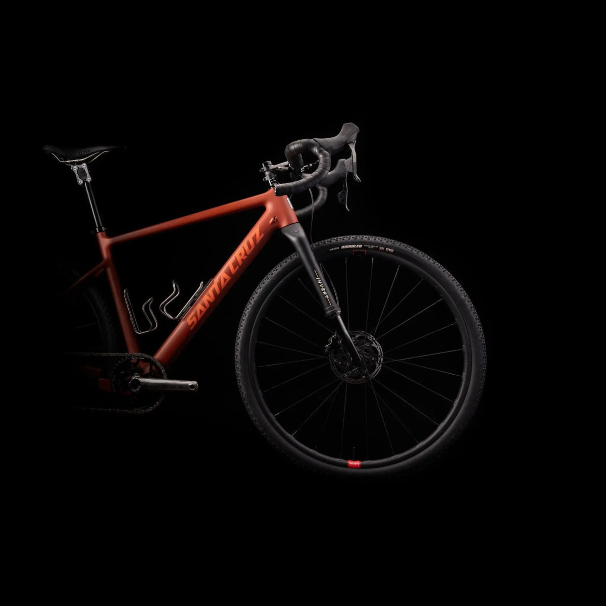 Cane Creek Invert gravel fork installed on a gravel bike