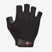 Castelli Competizione 3 Glove in Black, raceable summer fingerless glove top view