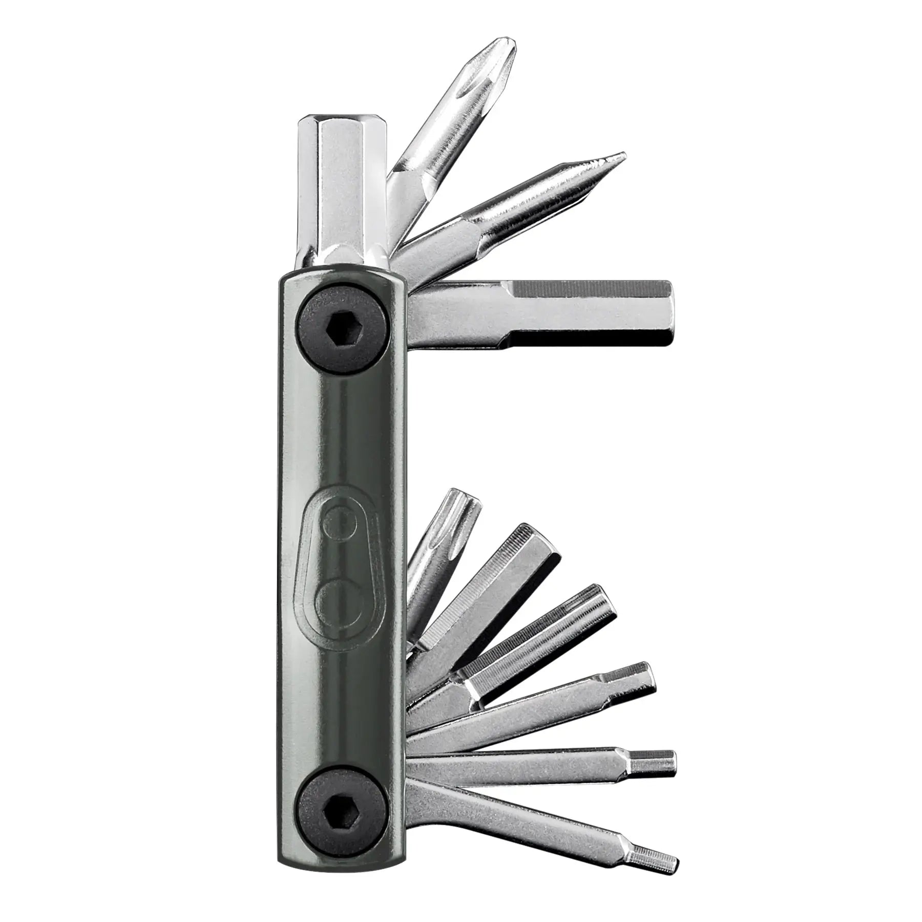 Crankbrothers F15 Multi-Tool closed view showing magnetized case