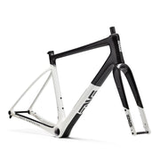 ENVE Mog carbon gravel frameset, Aspen White, front quarter view