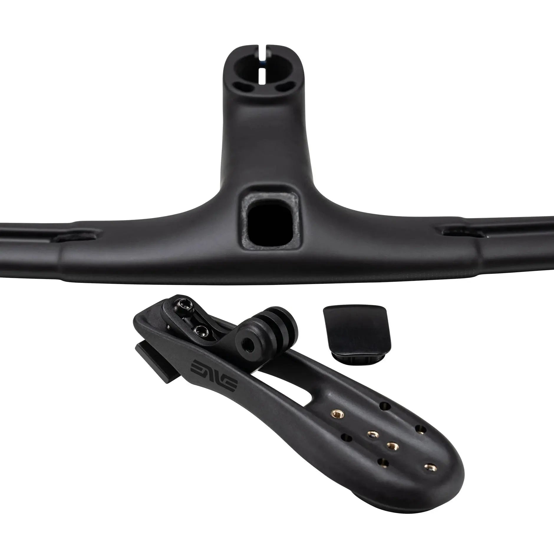 ENVE SES AR One-Piece handlebar, stem and computer mount detail
