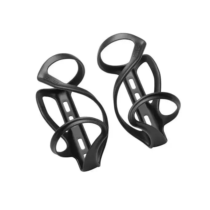ENVE Sideload C.I.M. Bottle Cage paired hero shot showing Left and Right Handed versions