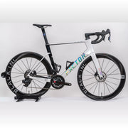 Factor Ostro VAM - White Chrome | 58cm | Custom SRAM Force build
