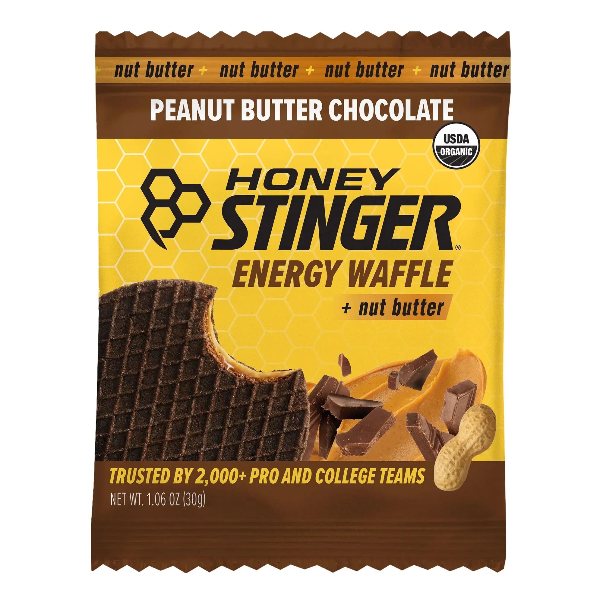 Honey Stinger Waffle - Peanut Butter Chocolate | Individual